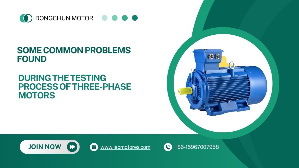 motores trifásicos del motor Dongchun