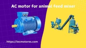 induction motor for animal feed mixer