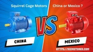 Squirrel Cage Motors China or Mexico