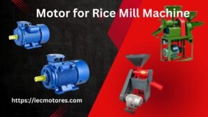 motor for rice mill machine