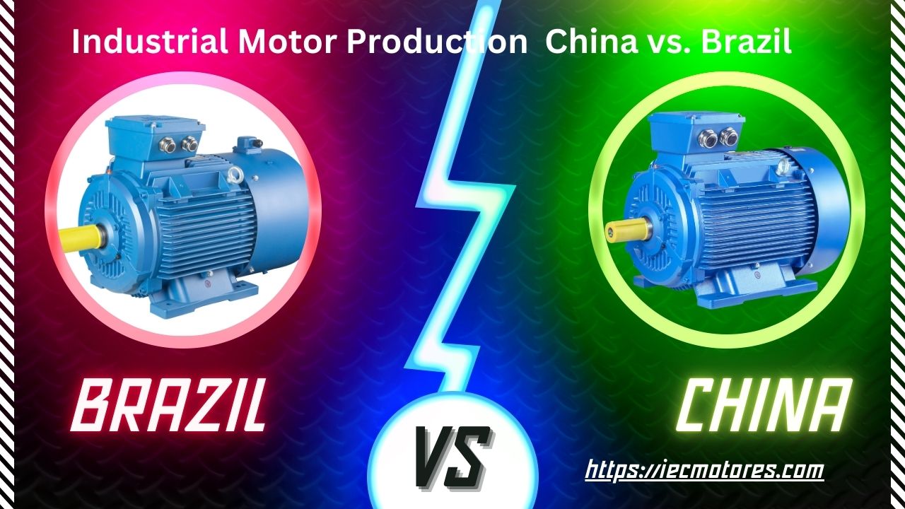Industrial Motor Production China vs. Brazil