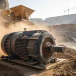 Proč jsou vlastní indukční motory nezbytné pro důlní zařízení?trojíchpment? A robust custom induction motor in heavy mining machinery