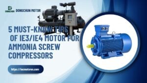 5 Must Know Tips of IE3 motor for Ammonia Screw Compressors