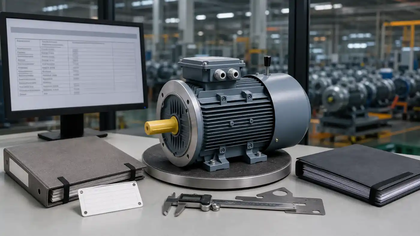 ABB 모터스 전기모터 조달 이미지