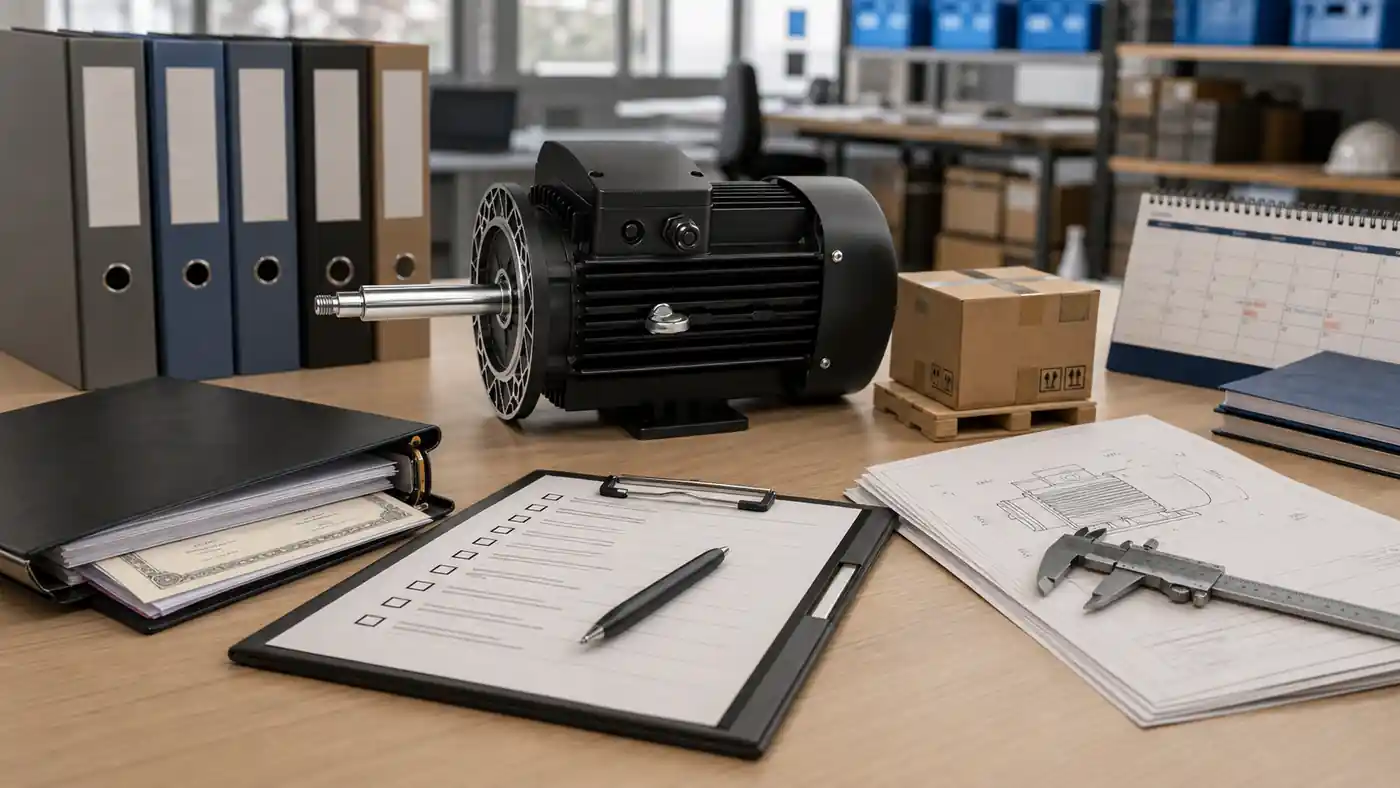 How to Use This Shortlist electric motor procurement image