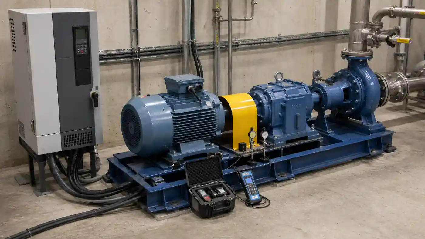 Total Industrial Solution electric motor procurement image