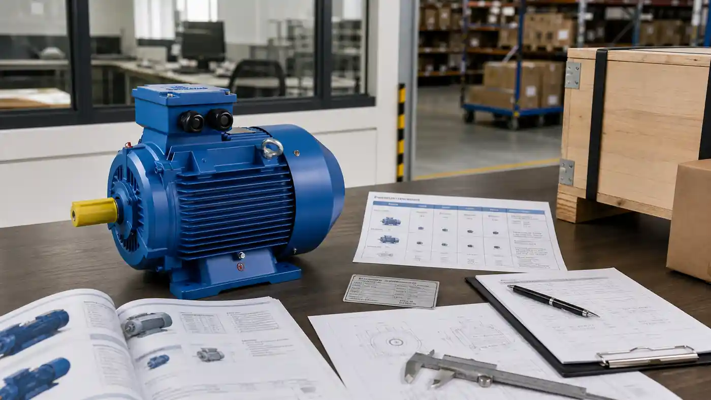 Nidec induction motor procurement image