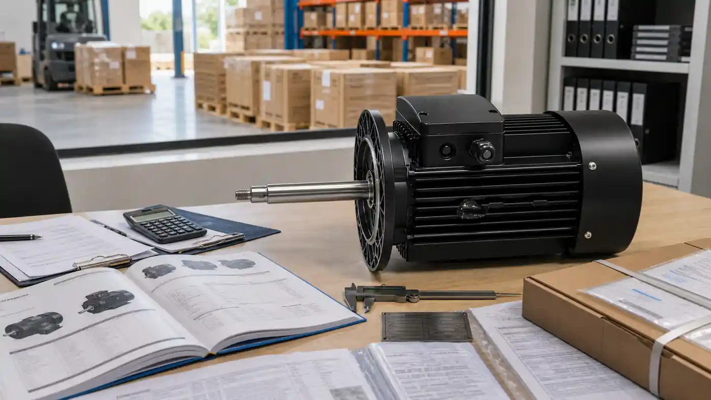 WEG electric motor procurement image
