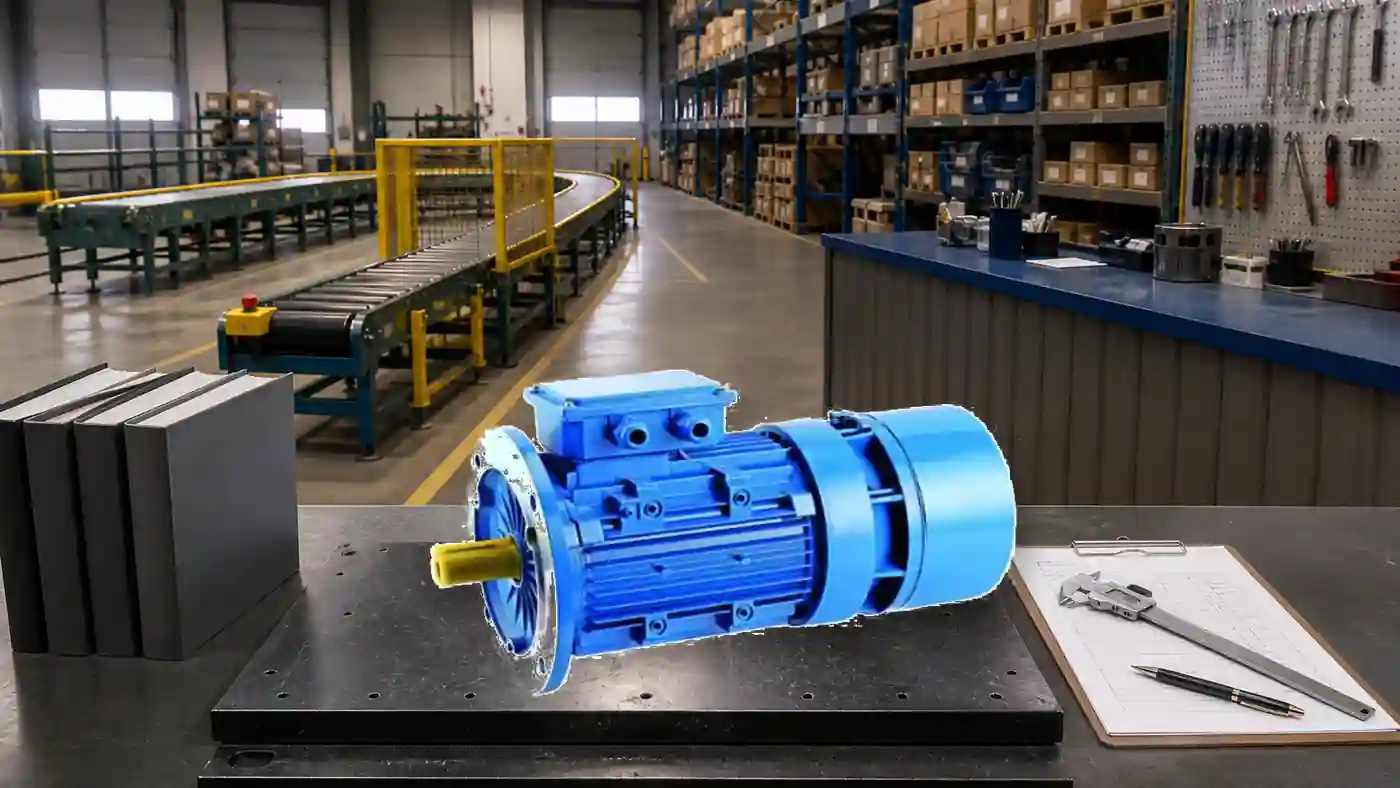 LEESON Motors brake motor procurement image