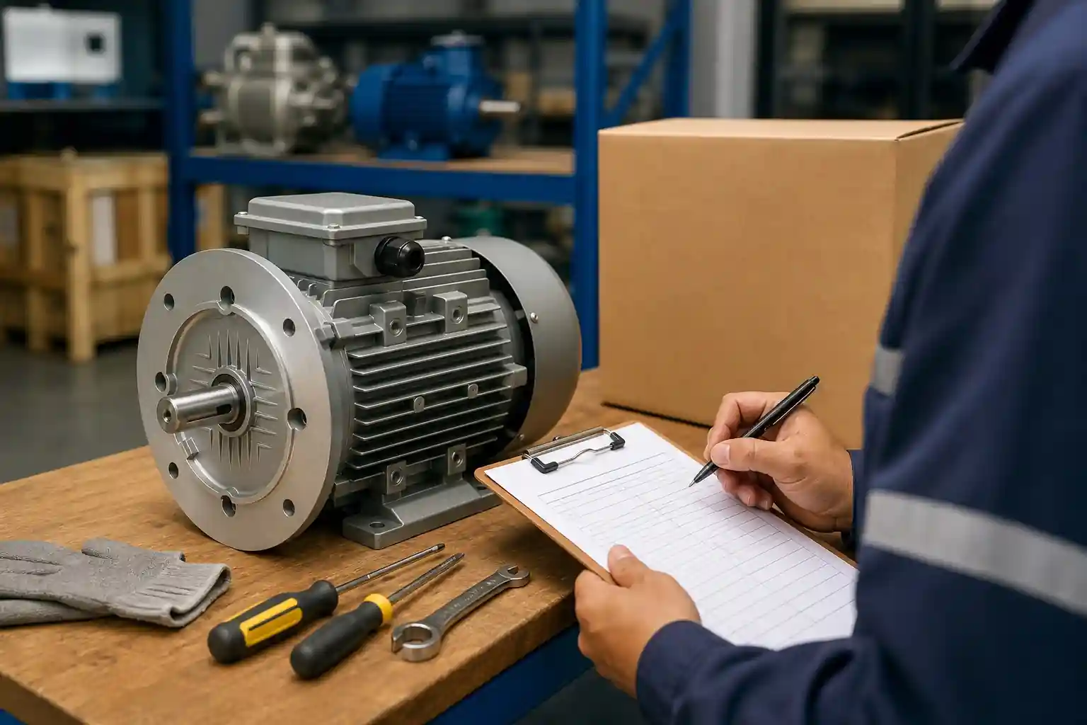Delcrosa electric motor procurement image