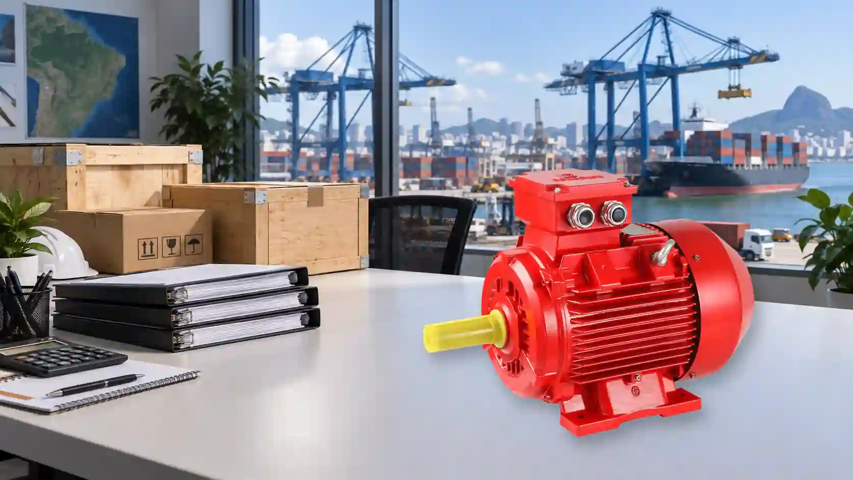 Electric motor procurement illustration