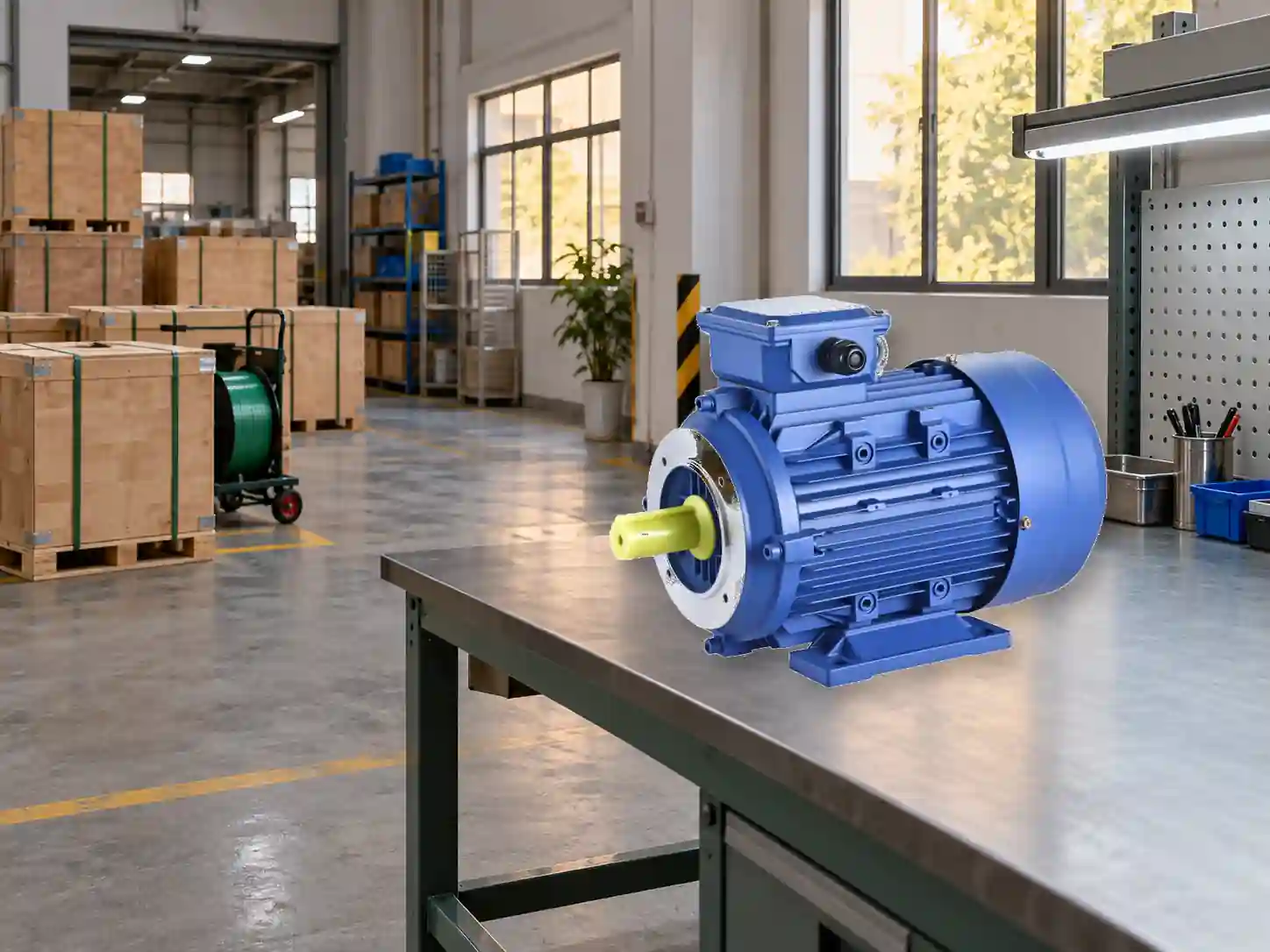 Wholesale electric motor export inspection