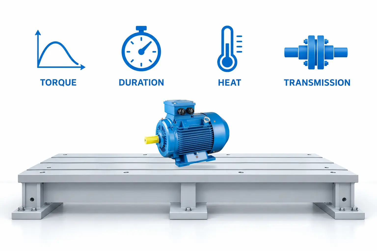 Torque, duration, heat and transmission checks