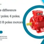What is the difference between 2 poles, 4 poles, 6 poles, and 8 poles