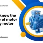 How to know the number of motor poles by motor speed
