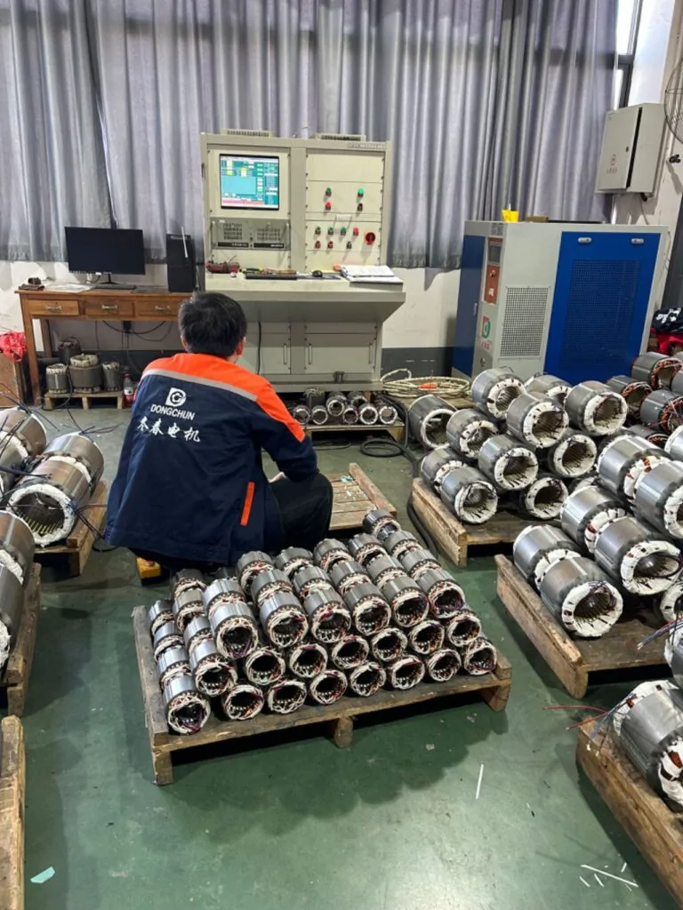 100% testing for motor winding from Dongchun