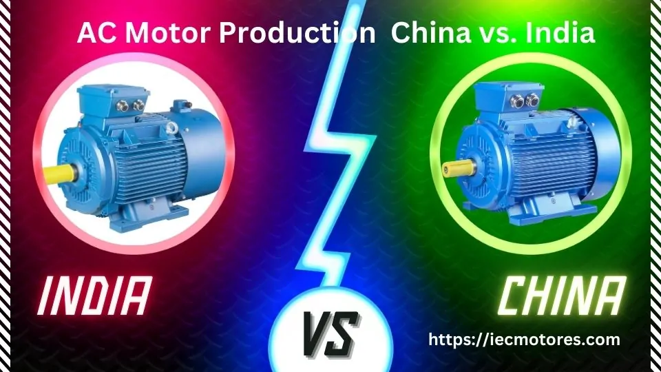 AC-motorproductie China versus India