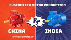 Motor China personalizada vs India