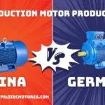 induction motor production China and Germany