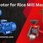 motor for rice mill machine
