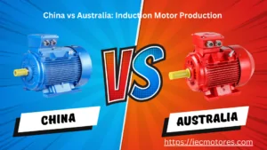 China versus Australië inductiemotorproductie