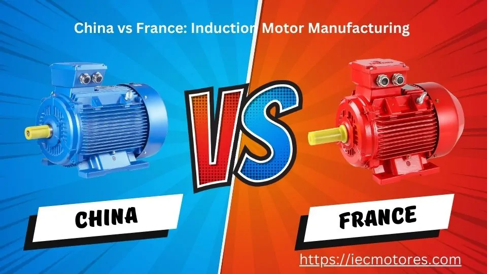 Produzione di motori a induzione in Cina e Francia