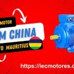 electric motor from China to Mauritius