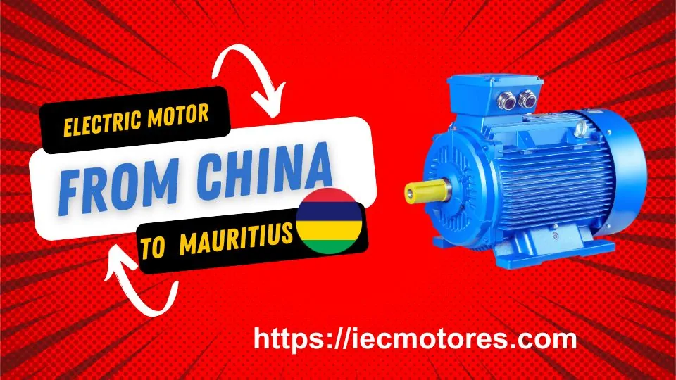 elektromotor z Číny na Mauricius