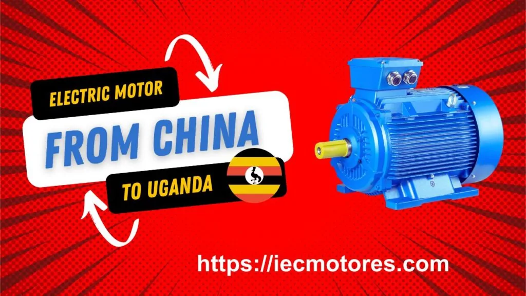 elmotor från Kina till Uganda