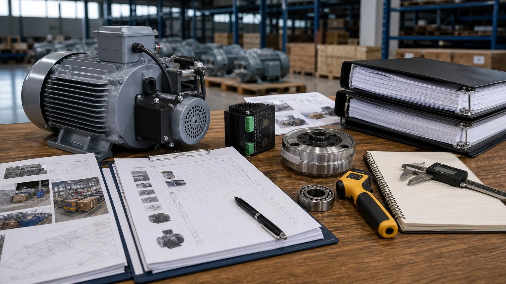 Buyer verification checklist for brake motor supplier RFQ