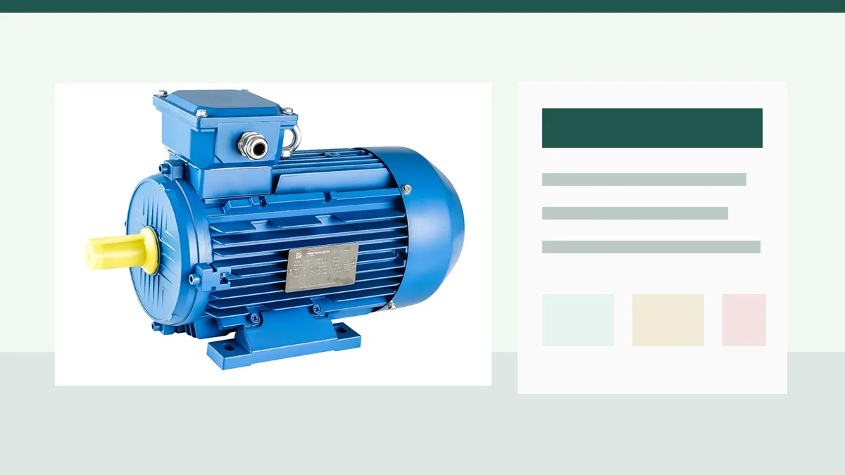 Buyer verification checklist for electric motor supplier RFQ