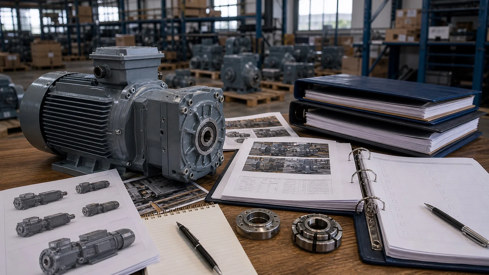 Motovario brake motor supplier evidence