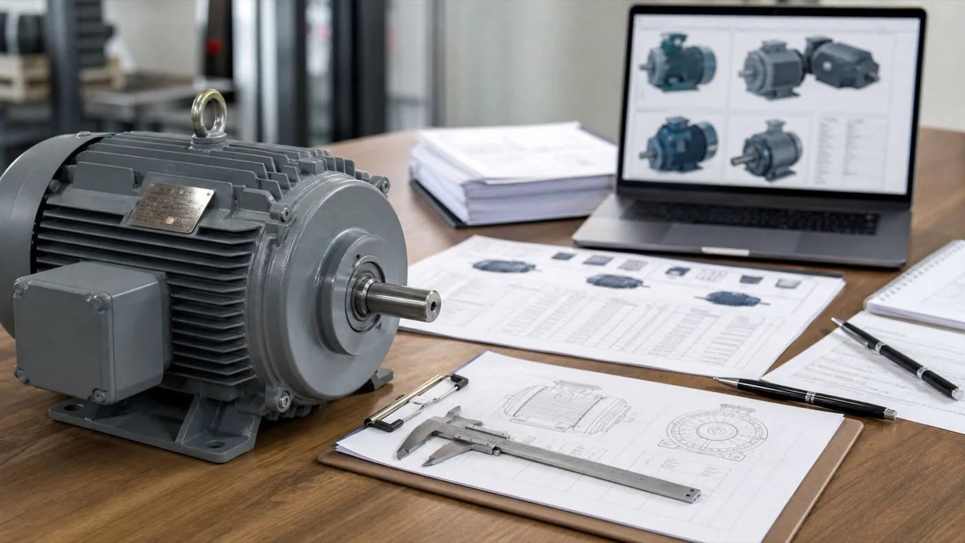 ABB Baldor-Reliance buyer procurement image with Dongchun electric motor reference